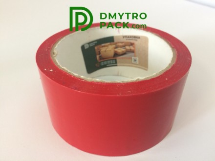 Скотч упаковочный цветной (красный) 48мм*45мкм*50 м применяется:
? для упаковыва. . фото 4