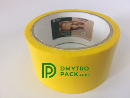 Скотч упаковочный цветной (желтый) 48мм*45мкм*50 м применяется:
? для упаковыван. . фото 6