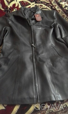 Курточка женская кожзаменитель мягкий зластичный.новая.. . фото 1