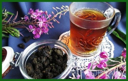 Богатырский чай – ферментированный «Иван-чай» (Копорский чай), 100 грамм. Иван-ч. . фото 1