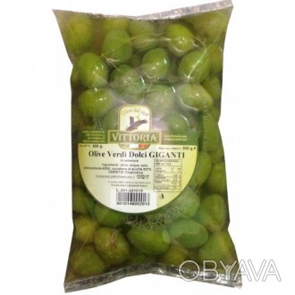 Оливки ТМ Vittoria - Olive verdi dolci - это мясистые, сочные, свежие оливки с к. . фото 1
