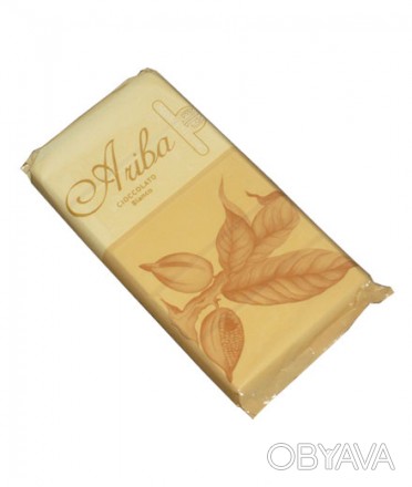 Ариба «Белый  в плитках» — натуральный молочный шоколад, не менее 32 % какао-мас. . фото 1
