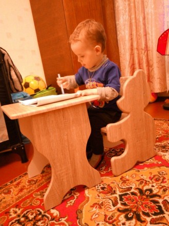 Сделаю детский стульчик и столик из МДФ материала, цена 500 грн. . фото 2