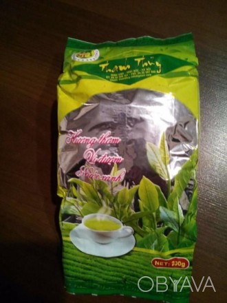Thai Nguyen Thanh Tnuy - вьетнамский зеленый среднелистовой чай. Произведён в зн. . фото 1