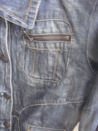 Новая джинсовая куртка Terranova размер 42
Замеры:
Длина куртки 60 см
Ширина . . фото 5
