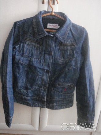 Новая джинсовая куртка Terranova размер 42
Замеры:
Длина куртки 60 см
Ширина . . фото 1