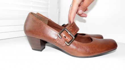 Туфли Tamaris, большой размер, Германия, евросток
цвет коричневый
натуральная . . фото 4