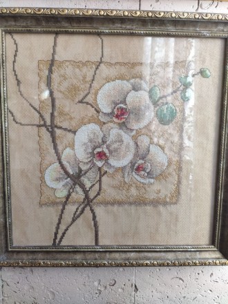Картина "Орхидея"
Выполнено в технике счётный крест.
Станет замечательным пода. . фото 3