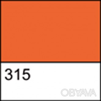 Краска акрил. по стеклу и керамике Decola, оранжевая. Используется для росписи и. . фото 1