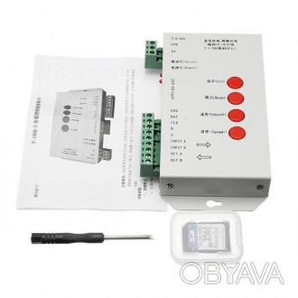 
SMART RGB контроллер PROLUM T1000S 2048pixel программируемый 5-24V WS2812B; LPD. . фото 1