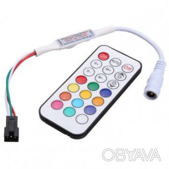 
SMART RGB контроллер PROLUM RF 21 key 1024px 5-24V S2812B; WS2811; WS2813; 6803. . фото 1