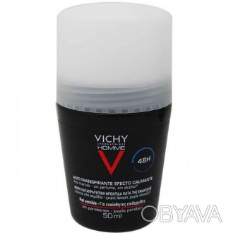 Мужской шариковый Vichy Deo Anti-Transpirant 48H замедляет потоотделение на прот. . фото 1
