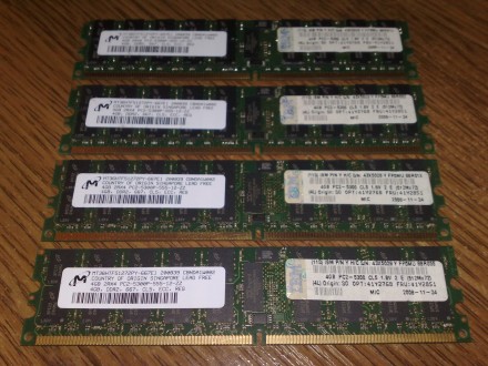Серверная память DDR2 4Gb PC5300P 667Mhz - цена 160грн.
Это память ECC Register. . фото 2
