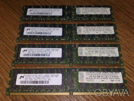 Серверная память DDR2 4Gb PC5300P 667Mhz - цена 160грн.
Это память ECC Register. . фото 1