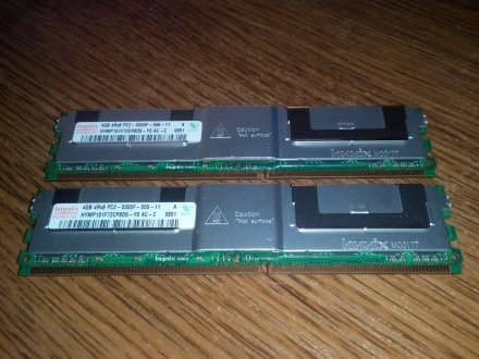 Оперативная память для серверов FB-DIMM DDR2 4Gb PC2-5300F 667Mhz. Это память с . . фото 2
