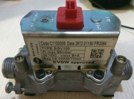 Продам газовый клапан sgv100 с1100009 Reg CE-0085BT0040.
В рабочем состоянии!
. . фото 5