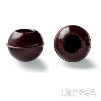 Полые, сферические капсулы из молочного шоколада Callebaut. Применяются кондитер. . фото 1