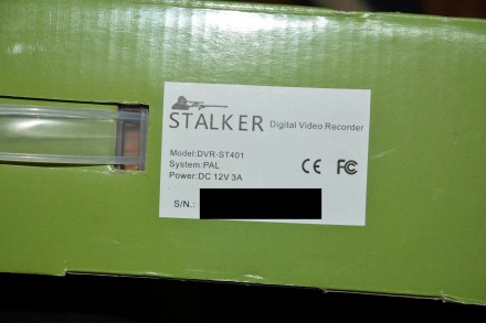 Видео регистратор Stalker DVR-ST401.
HDD в комплект не идёт! Б/У. Причина прода. . фото 3