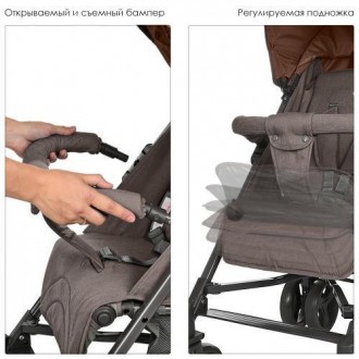  Эта легкая, удобная и стильная коляска станет отличным приобретением для мамы и. . фото 5