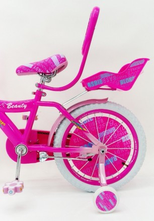 
Детский двухколесный велосипед для девочки с корзинкой BEAUTY
Велосипед оснащен. . фото 7