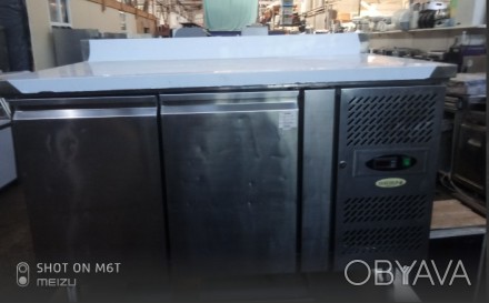 Стол холодильный б/у 2 двери Tefcold СК7210 предназначен для охлаждения и пригот. . фото 1