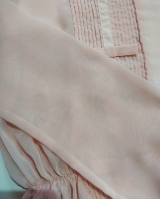 Легкая розовая блуза от голландского бренда SuperTrash для девочки в размере 14(. . фото 6
