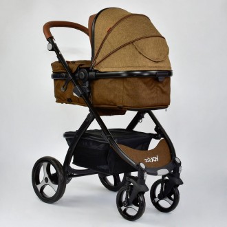 Детская коляска Joy 8683 Coffee – отличная и совершенно универсальная коляска с . . фото 7
