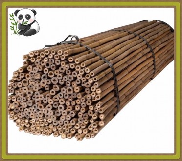 Бамбуковые опоры - это ровные и крепкие стволы, с толстыми стенками, способные в. . фото 2