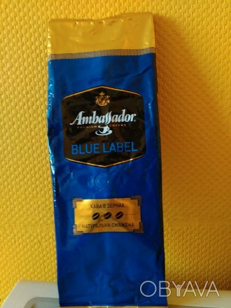 Кофе в зернах Ambassador Blue Label (Амбассадор Блю Лейбл) 1 кг

Состав: 100% . . фото 1