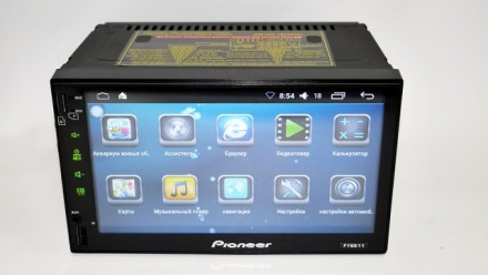 2din Pioneer FY6511 GPS+4Ядра+16Gb ROM+1Gbb RAM+Adnroid
Автомагнитола Pioneer F. . фото 4