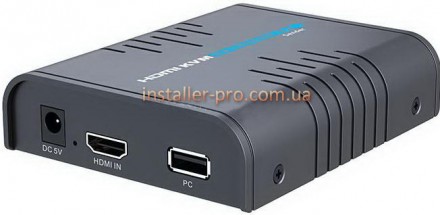 Комплект Lenkeng LKV373KVM – это удлинитель, способный передать HDMI  сигнал до . . фото 5