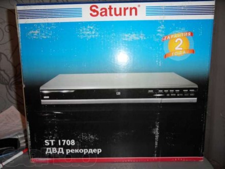 Продаю DVD+RW рекордер "Saturn ST 1708".
 Новый, в упаковке... 

Описание DVD. . фото 2