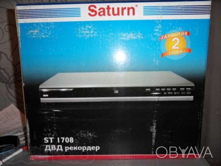 Продаю DVD+RW рекордер "Saturn ST 1708".
 Новый, в упаковке... 

Описание DVD. . фото 1