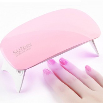 Ультрафиолетовая гибридная лампа Sun Mini для наращивания ногтей и сушки гель ла. . фото 3