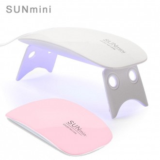 Ультрафиолетовая гибридная лампа Sun Mini для наращивания ногтей и сушки гель ла. . фото 4