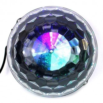  
 Светодиодный диско-шар Led Magic Ball Light подойдет для домашних праздников . . фото 5