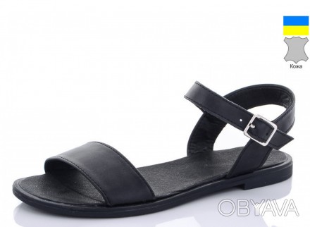 Тип обуви: Босоножки Размеры: 38-40 Цвет: Черный Материал верха: Натуральная кож. . фото 1