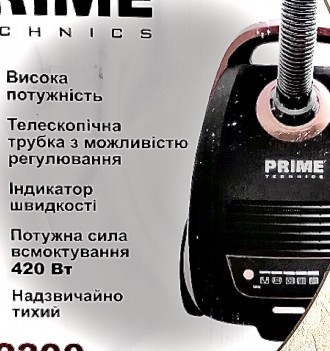 Пылесос PRIME Technics PVC 2214 MR
с многоразовым мешком,
-мощность   2200 Вт
. . фото 4