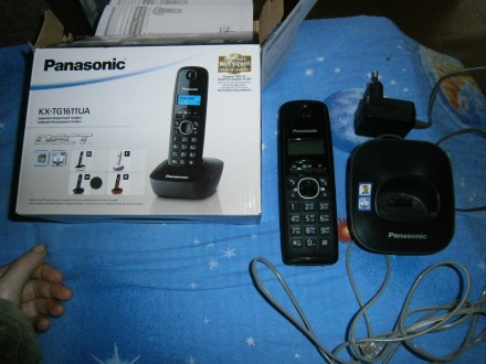 Цифровой безпроводной телефон Panasonic KX-TG1611UA новый. . фото 3