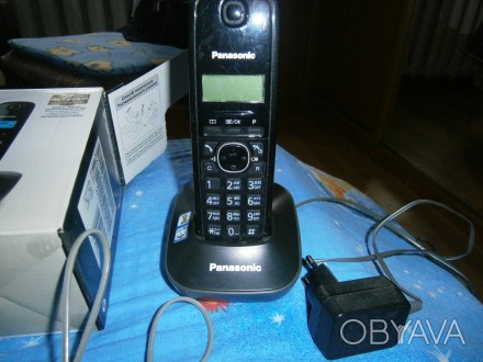 Цифровой безпроводной телефон Panasonic KX-TG1611UA новый. . фото 1