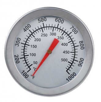 Термометр для коптильни барбекю печи духовки из нержавеющей стали, огнеупорное с. . фото 2