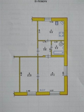 Продам 2-комнатную квартиру с ремонтом и автономным отоплением в районе Воронцов. . фото 13