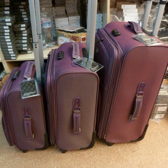 Комплект из трех чемоданов. Фирма изготовитель "Three Birds",Китай Изготовлен из. . фото 4