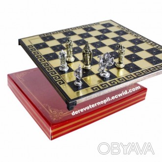 Ексклюзивний, подарунковий набір шахів «Хрестоносці», відомої в Європі Грецької . . фото 1