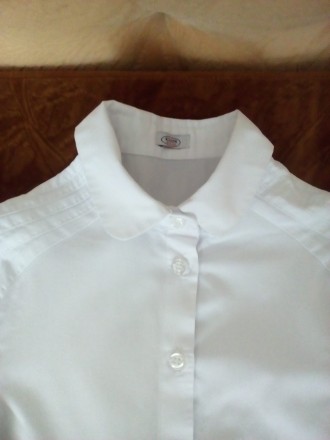 Блузка, рубашка Юность для девочек.

Оригинал.

Страна: Украина.

Рост 152. . фото 8