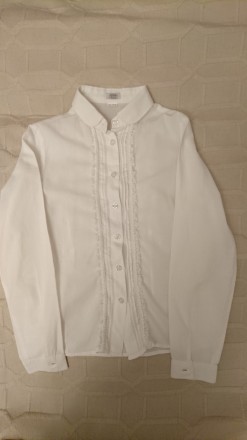 Блузка, рубашка Юность для девочек.

Оригинал.

Страна: Украина.

Рост 152. . фото 2