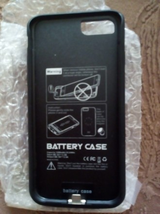 Battery case iphone 7,новий,чорного кольору.. . фото 3