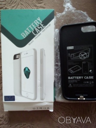 Battery case iphone 7,новий,чорного кольору.. . фото 1