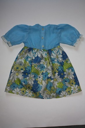 Новое платье для малышки из натурального хлопка, р.68, материал - верхняя часть . . фото 3