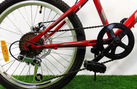 Подростковый велосипед Azimut Alpha 20 дюймов колеса с 7 скоростями предназначен. . фото 6